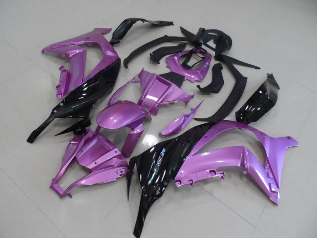 Rosa und Schwarz ZX10R 2011-2015 Verkleidungen Rosa und Schwarz ZX10R 2011-2015 Verkleidungen
