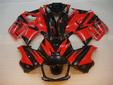 Rot CBR 600 F3 1995-1998 Vollverkleidung