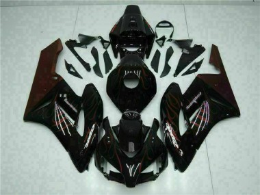 Rot Flamme CBR 1000 RR 2004-2005 Verkleidungen