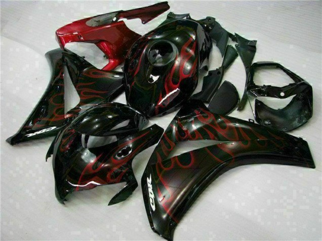 Rot Flamme CBR 1000 RR 2008-2011 Verkleidungen Rot Flamme CBR 1000 RR 2008-2011 Verkleidungen