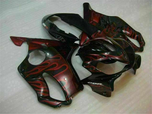 Rot Flamme CBR 600 F4i 2004-2007 Verkleidungen Rot Flamme CBR 600 F4i 2004-2007 Verkleidungen