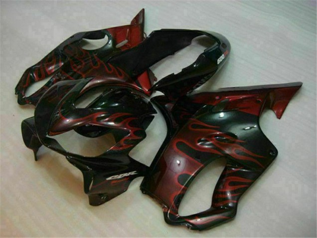 Rot Flamme CBR 600 F4i 2004-2007 Verkleidungen Rot Flamme CBR 600 F4i 2004-2007 Verkleidungen