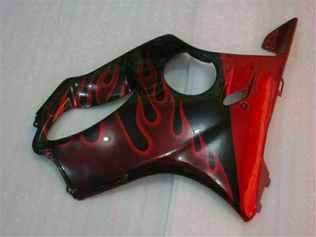 Rot Flamme CBR 600 F4i 2004-2007 Verkleidungen Rot Flamme CBR 600 F4i 2004-2007 Verkleidungen
