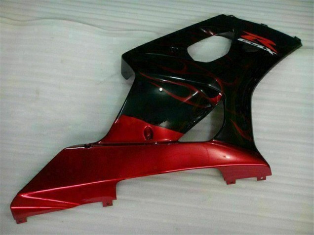 Rot Flamme GSXR 1000 K3 2003-2004 Verkleidungen Rot Flamme GSXR 1000 K3 2003-2004 Verkleidungen