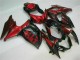 Rot Flamme Schwarz GSXR 1000 K9 2009-2016 Verkleidungen Rot Flamme Schwarz GSXR 1000 K9 2009-2016 Verkleidungen