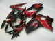 Rot Flamme Schwarz GSXR 1000 K9 2009-2016 Verkleidungen Rot Flamme Schwarz GSXR 1000 K9 2009-2016 Verkleidungen