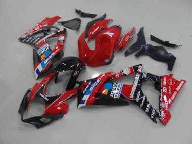 Rot GSXR 1000 K7 2007-2008 Verkleidungen