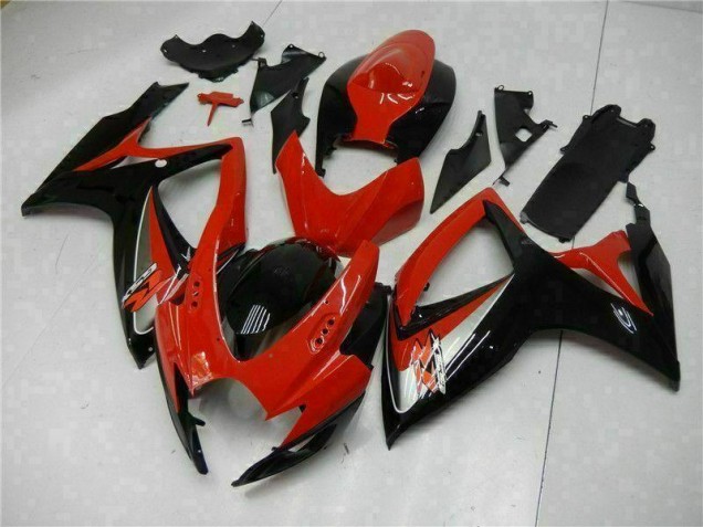Rot GSXR 600 / 750 K6 2006-2007 Verkleidung Rot GSXR 600 / 750 K6 2006-2007 Verkleidung