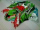 Rot Grün Motocard ZX6R 2009-2012 Verkleidungen Rot Grün Motocard ZX6R 2009-2012 Verkleidungen