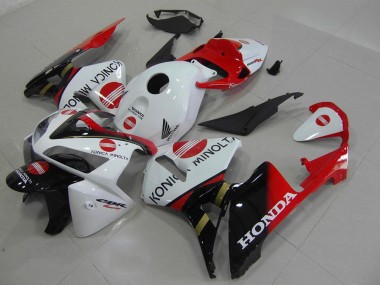 Rot Konica CBR 600 RR 2005-2006 Verkleidungen