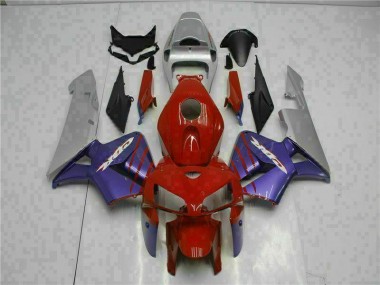Rot Lila CBR 600 RR 2005-2006 Verkleidungen