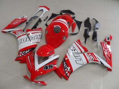 Rot Liverpool 45 CBR 1000 RR 2012-2016 Verkleidungen