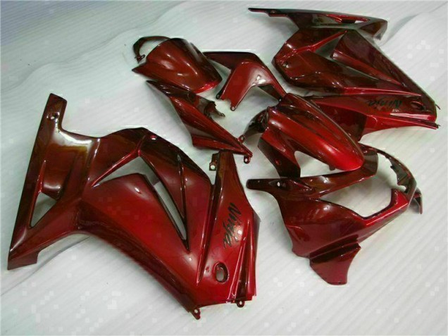 Rot Ninja EX250 2008-2012 Verkleidungen Rot Ninja EX250 2008-2012 Verkleidungen