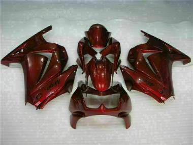 Rot Ninja EX250 2008-2012 Verkleidungen