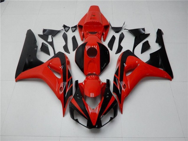 Rot Schwarz CBR 1000 RR 2006-2007 Verkleidungen Rot Schwarz CBR 1000 RR 2006-2007 Verkleidungen