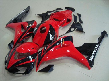 Rot Schwarz CBR 1000 RR 2006-2007 Vollverkleidung