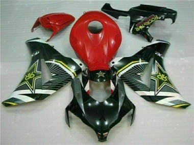 Rot Schwarz CBR 1000 RR 2008-2011 Verkleidungen