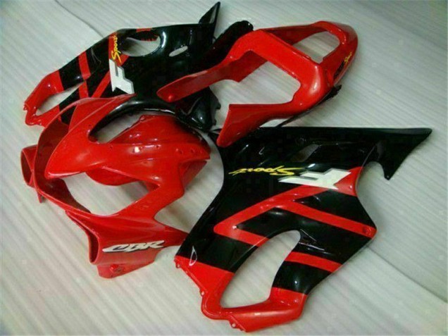 Rot Schwarz CBR 600 F4i 2001-2003 Verkleidungen Komplett Sets Rot Schwarz CBR 600 F4i 2001-2003 Verkleidungen Komplett Sets