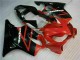 Rot Schwarz CBR 600 F4i 2001-2003 Verkleidungen