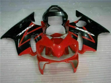 Rot Schwarz CBR 600 F4i 2001-2003 Verkleidungen