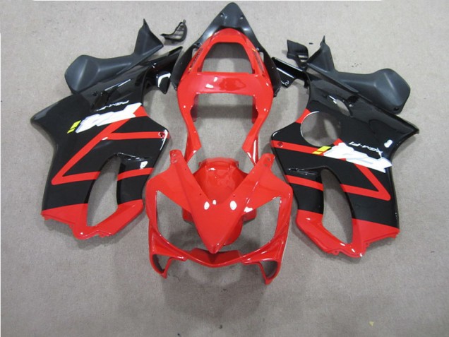 Rot Schwarz CBR 600 F4i 2001-2003 Vollverkleidung Rot Schwarz CBR 600 F4i 2001-2003 Vollverkleidung
