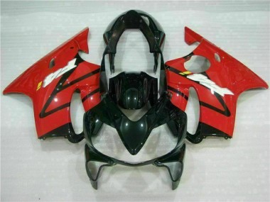 Rot Schwarz CBR 600 F4i 2004-2007 Verkleidungen & Plastik
