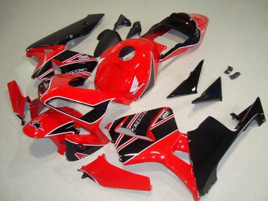 Rot Schwarz CBR 600 RR 2003-2004 Verkleidung