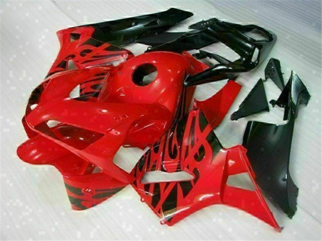 Rot Schwarz CBR 600 RR 2003-2004 VollVerkleidungen & Plastik Rot Schwarz CBR 600 RR 2003-2004 VollVerkleidungen & Plastik