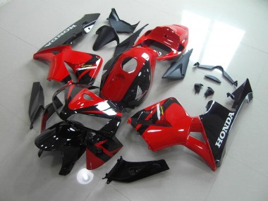 Rot Schwarz CBR 600 RR 2005-2006 Verkleidung