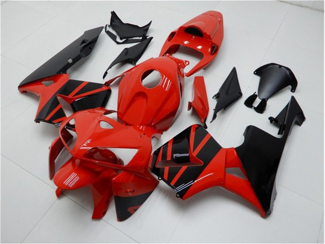 Rot Schwarz CBR 600 RR 2005-2006 Vollverkleidung Rot Schwarz CBR 600 RR 2005-2006 Vollverkleidung