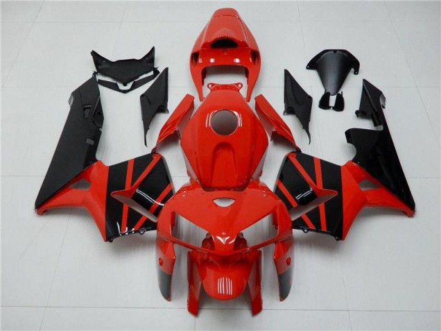 Rot Schwarz CBR 600 RR 2005-2006 Vollverkleidung Rot Schwarz CBR 600 RR 2005-2006 Vollverkleidung