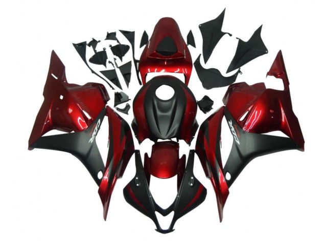 Rot Schwarz CBR 600 RR 2009-2012 Verkleidung Rot Schwarz CBR 600 RR 2009-2012 Verkleidung