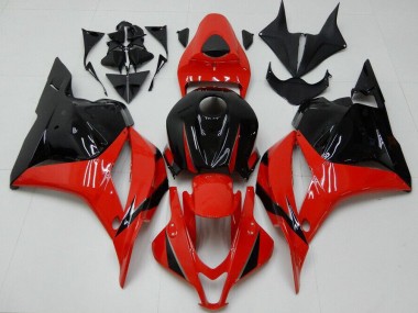 Rot Schwarz CBR 600 RR 2009-2012 Vollverkleidung