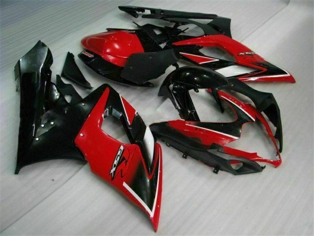 Rot Schwarz GSXR 1000 K5 2005-2006 VollVerkleidungen & Plastik Rot Schwarz GSXR 1000 K5 2005-2006 VollVerkleidungen & Plastik