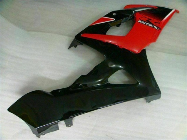 Rot Schwarz GSXR 1000 K5 2005-2006 VollVerkleidungen & Plastik Rot Schwarz GSXR 1000 K5 2005-2006 VollVerkleidungen & Plastik