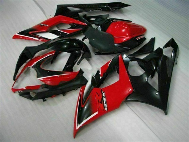 Rot Schwarz GSXR 1000 K5 2005-2006 VollVerkleidungen & Plastik Rot Schwarz GSXR 1000 K5 2005-2006 VollVerkleidungen & Plastik