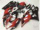Rot Schwarz GSXR 1000 K5 2005-2006 Vollverkleidung Rot Schwarz GSXR 1000 K5 2005-2006 Vollverkleidung