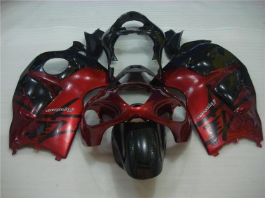 Rot Schwarz GSXR 1300 Hayabusa 1996-2007 Verkleidung