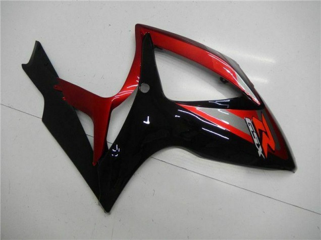 Rot Schwarz GSXR 600 / 750 K6 2006-2007 Verkleidungen & Plastik Rot Schwarz GSXR 600 / 750 K6 2006-2007 Verkleidungen & Plastik