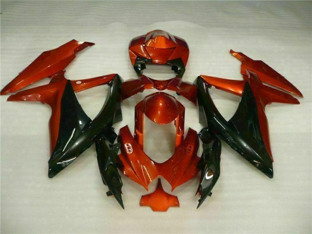 Rot Schwarz GSXR 600 / 750 K8 2008-2010 Verkleidung