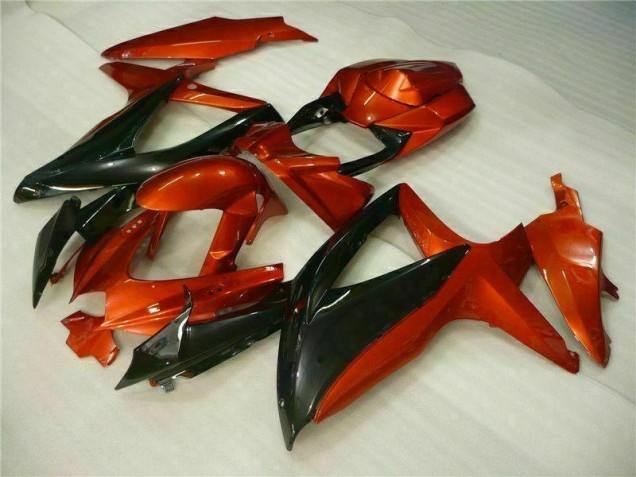 Rot Schwarz GSXR 600 / 750 K8 2008-2010 Verkleidung