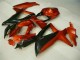 Rot Schwarz GSXR 600 / 750 K8 2008-2010 Verkleidung