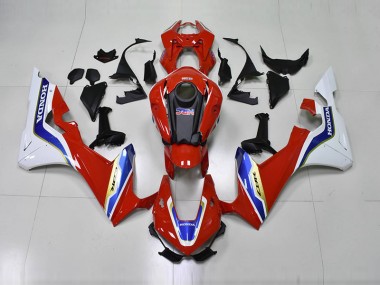 Rot Schwarz HRC CBR 1000 RR 2017-2023 Verkleidungen