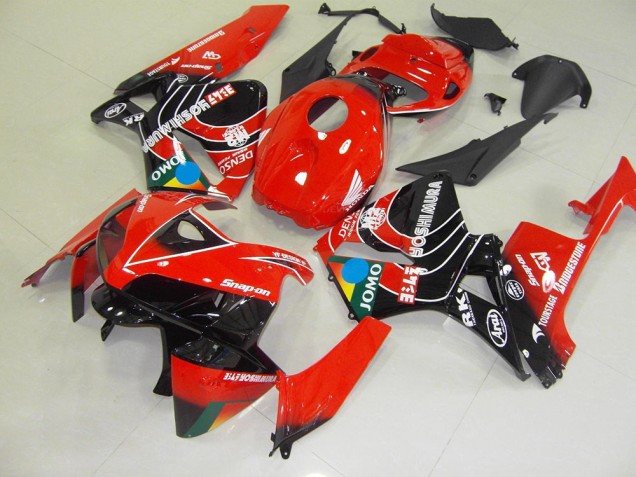 Rot Schwarz Jomo CBR 600 RR 2005-2006 Verkleidungen Rot Schwarz Jomo CBR 600 RR 2005-2006 Verkleidungen