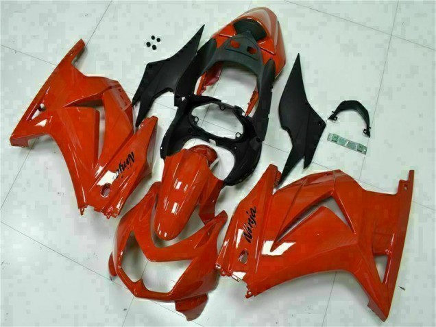 Rot Schwarz Ninja EX250 2008-2012 Verkleidungen Rot Schwarz Ninja EX250 2008-2012 Verkleidungen