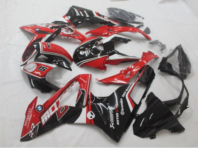 Rot Schwarz S1000RR 2015-2018 Verkleidungen Rot Schwarz S1000RR 2015-2018 Verkleidungen