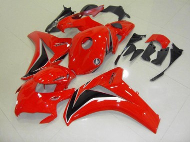 Rot Schwarz Silber CBR 1000 RR 2008-2011 Verkleidungen