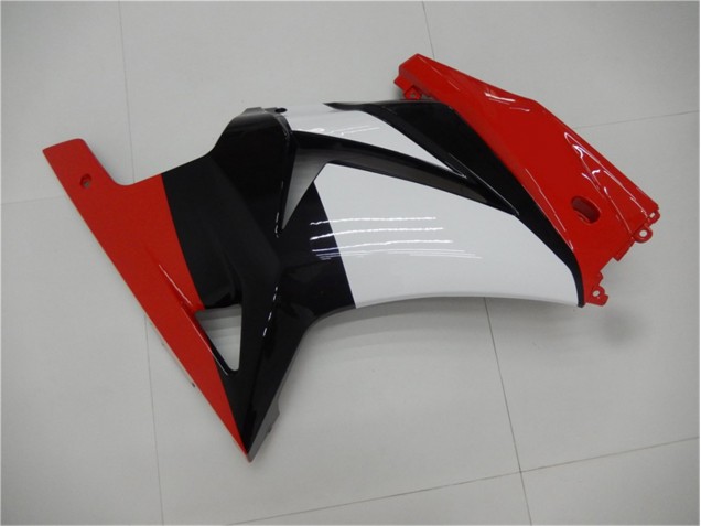 Rot Schwarz Weiß EX250 2008-2012 Verkleidungen Rot Schwarz Weiß EX250 2008-2012 Verkleidungen