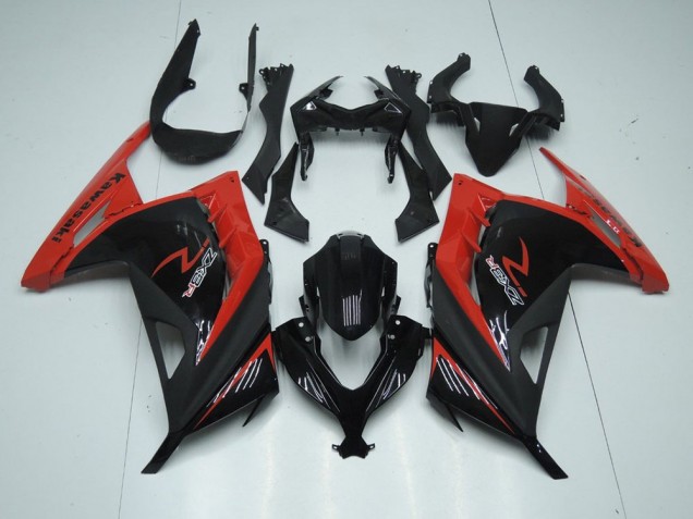 Rot Schwarz ZX 300R 2013-2016 Verkleidung Rot Schwarz ZX 300R 2013-2016 Verkleidung