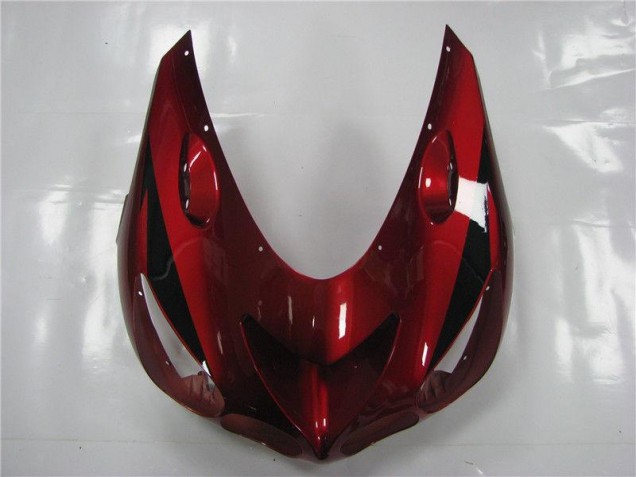 Rot Schwarz ZX14R ZZR 1400 2006-2011 Verkleidungen Rot Schwarz ZX14R ZZR 1400 2006-2011 Verkleidungen